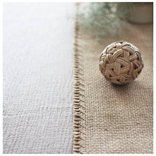 Artisan Handwoven Jute Fringe Runner Rug