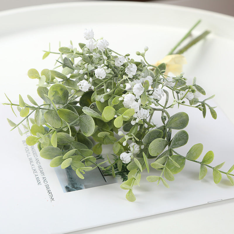 Silk Eucalyptus Decorative Stems – Botanical Faux Greenery