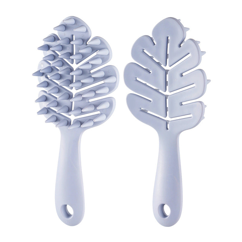 Tropical Leaf Scalp Massage Brush
