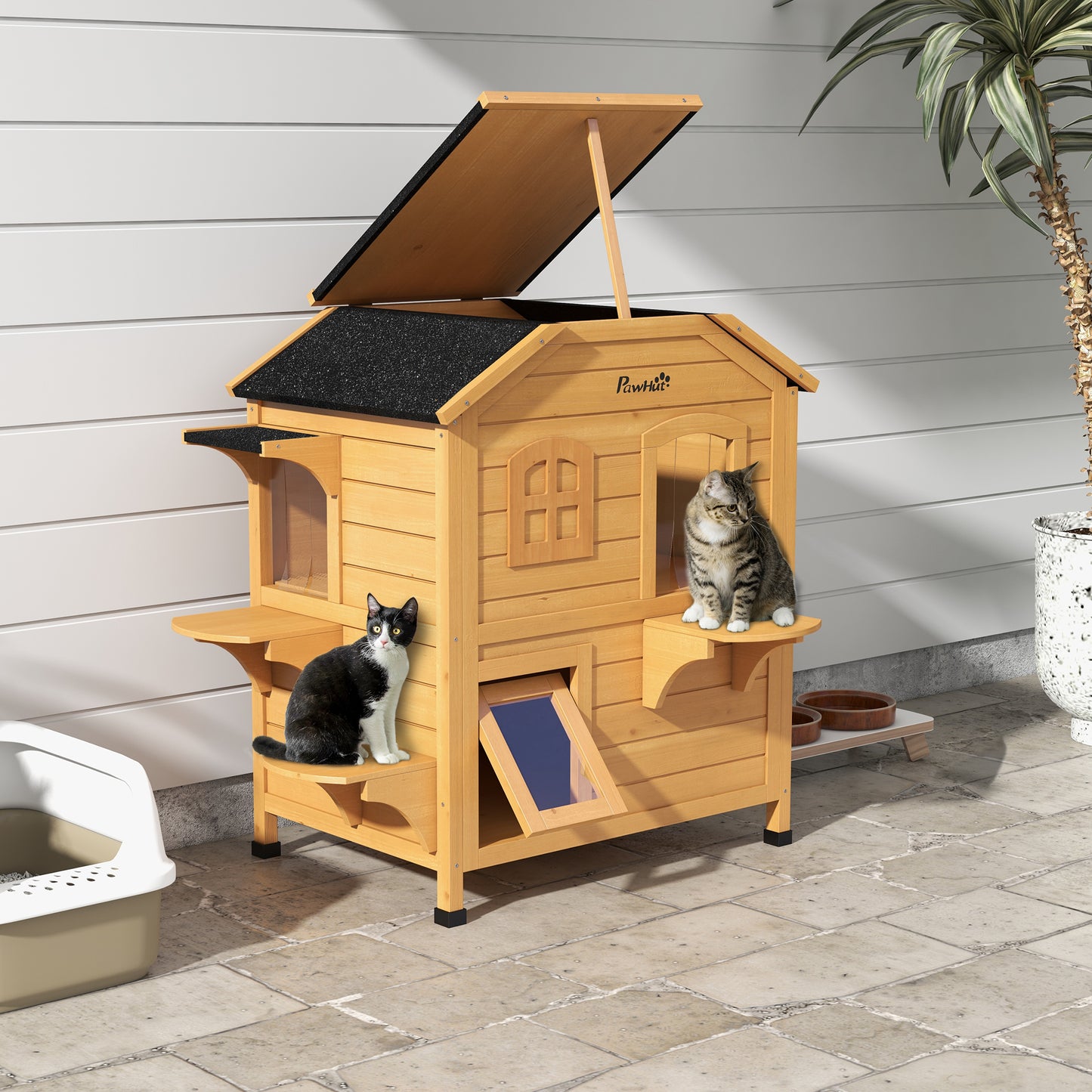 Paws & Perch Multi-Level Outdoor Haven