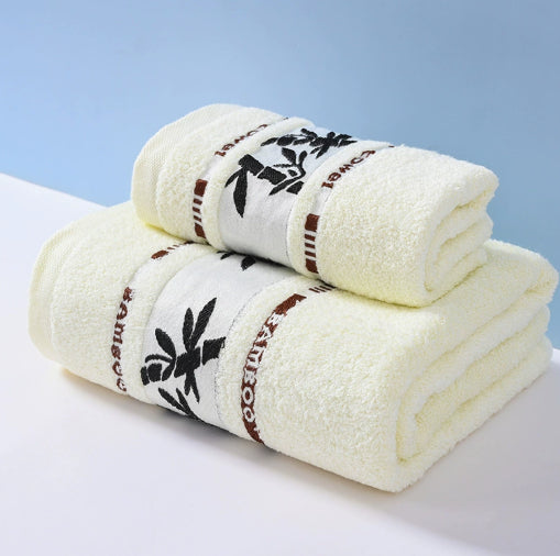 EcoSoft Bamboo Charcoal Bath Towel – Ultra Absorbent Quick-Dry Spa Towel
