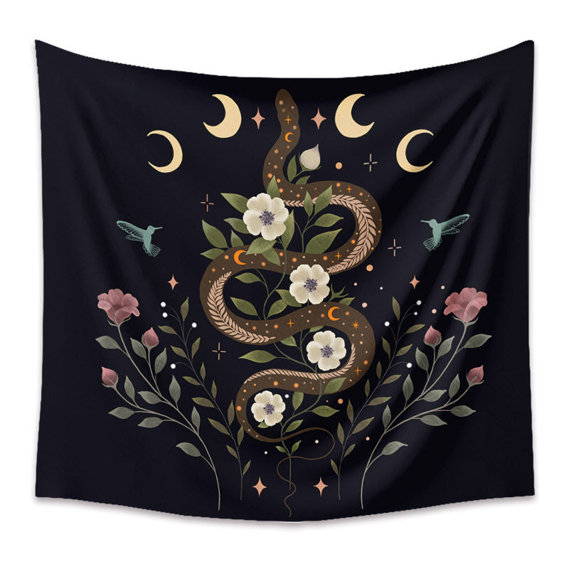 Bohemian Artistic Wall Tapestry – Nature & Mystical Wall Decor Collection
