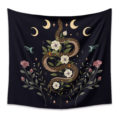 Bohemian Artistic Wall Tapestry – Nature & Mystical Wall Decor Collection
