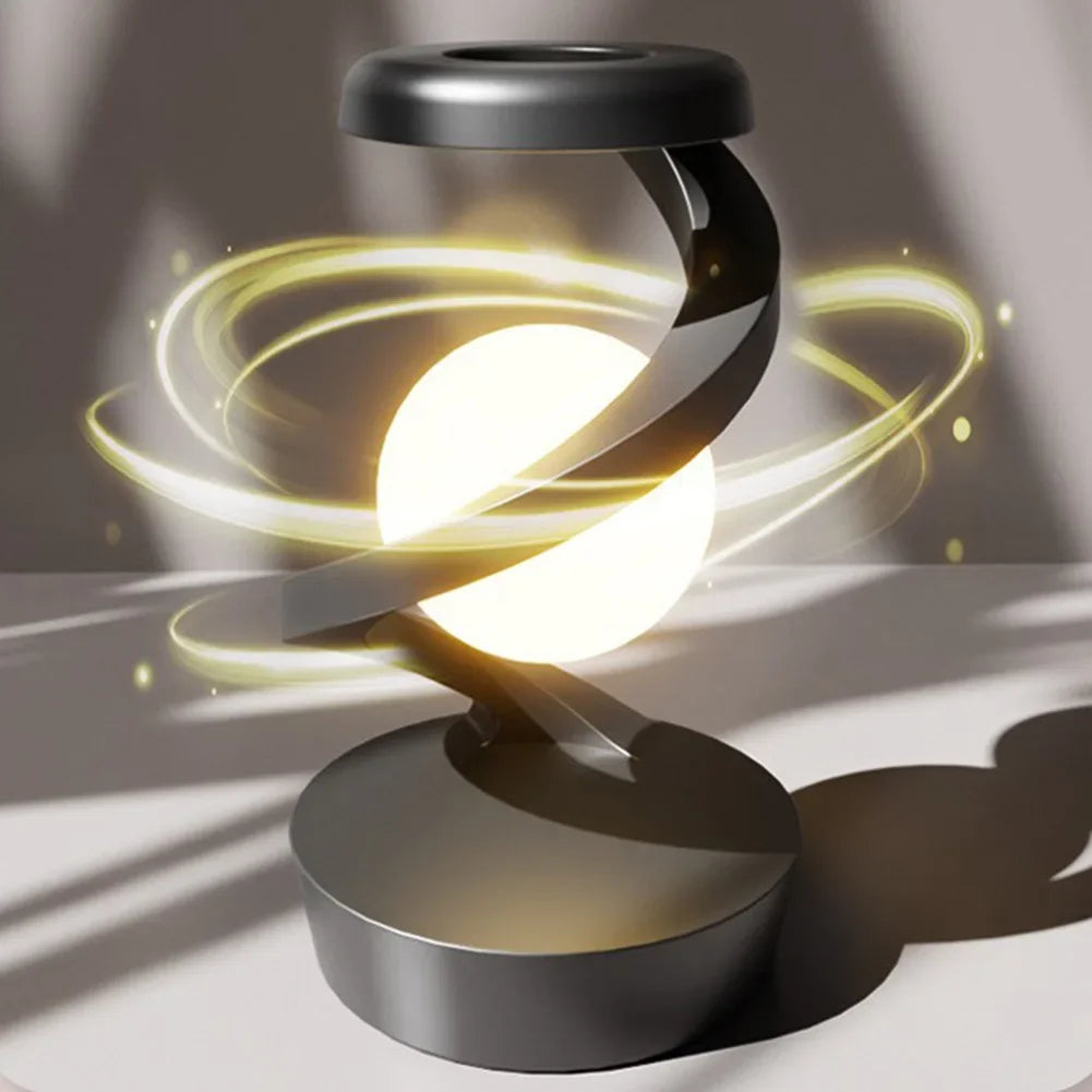 The Levitating Ball Lamp with Wireless Charger