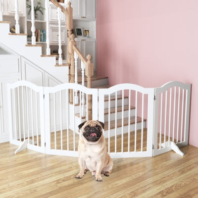 Freestanding Wooden Pet Gate
