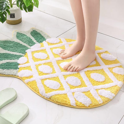 Pineapple floor mat