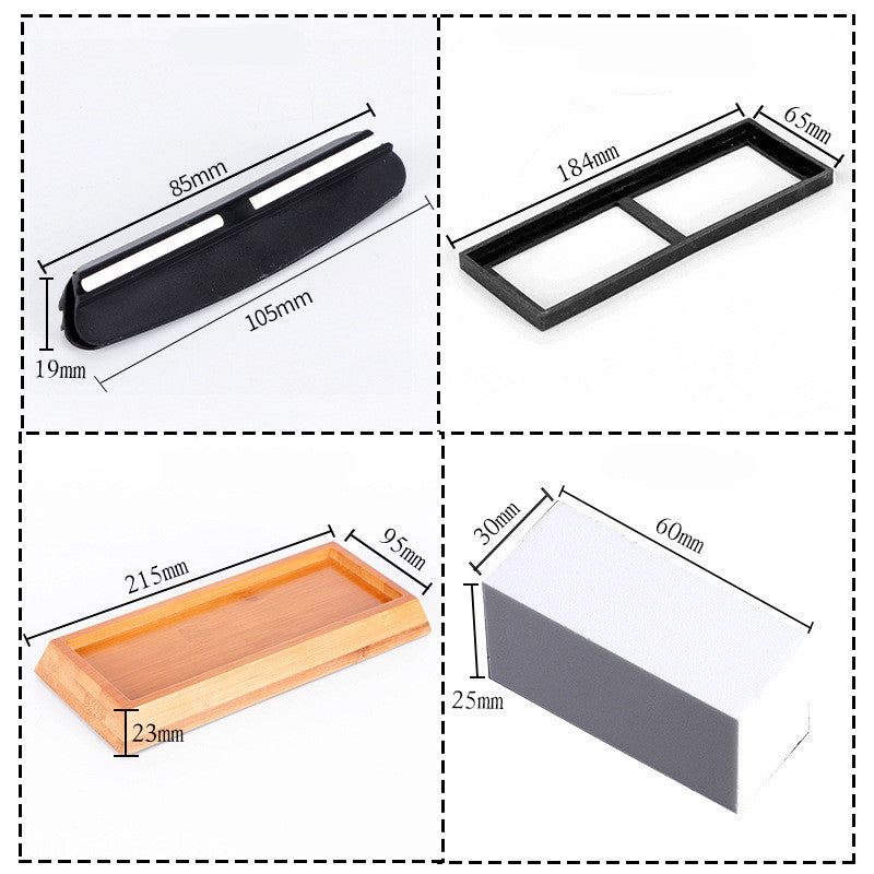 Professional Dual-Grit Whetstone Knife Sharpening Kit (3000/8000 Water Stone System)