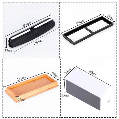 Professional Dual-Grit Whetstone Knife Sharpening Kit (3000/8000 Water Stone System)