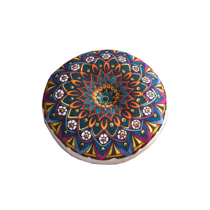 Bohemian Round Floor Cushion Meditation Mat