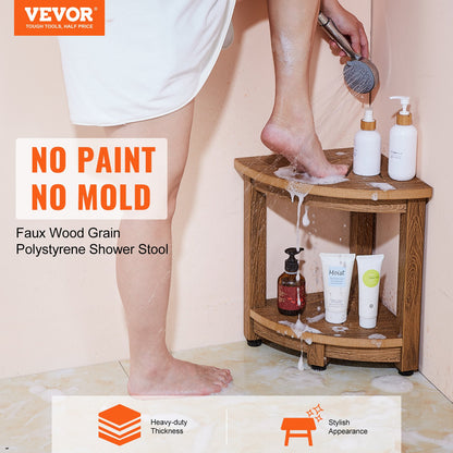 The Haven Waterproof Corner Shower Bench