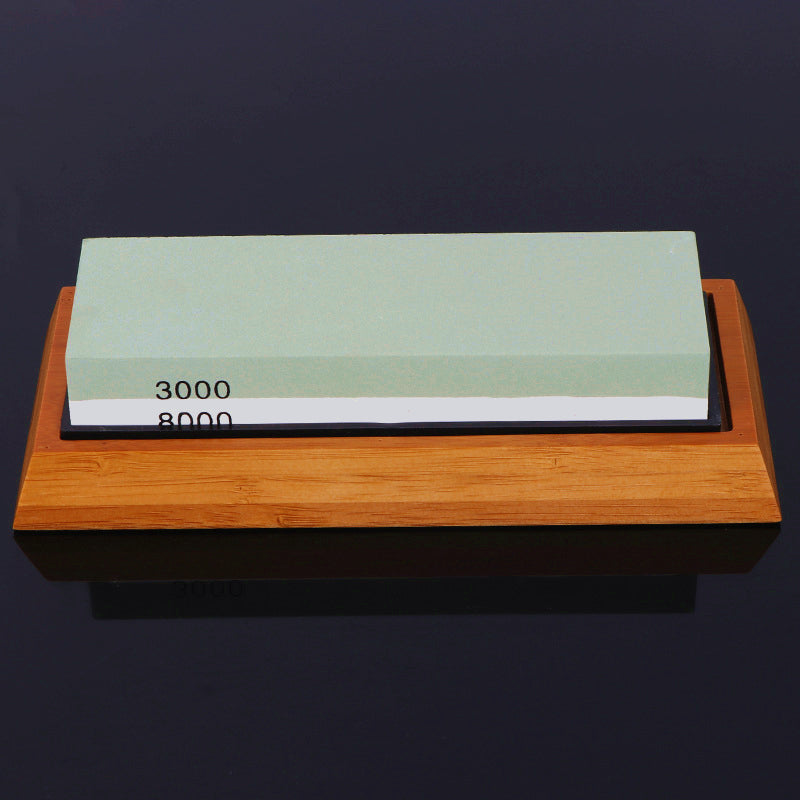 Professional Dual-Grit Whetstone Knife Sharpening Kit (3000/8000 Water Stone System)
