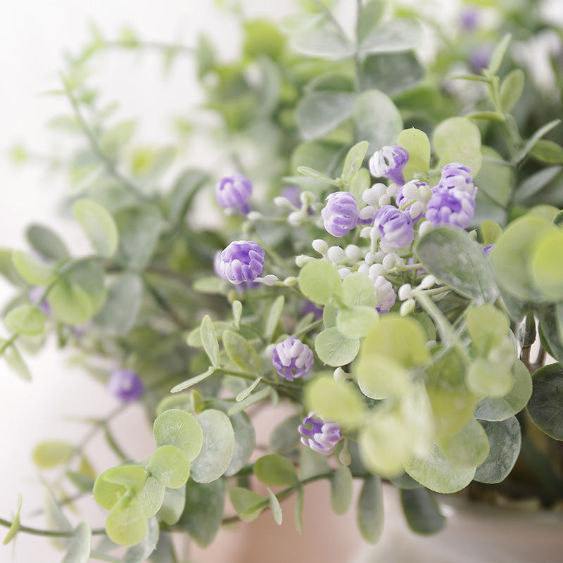 Silk Eucalyptus Decorative Stems – Botanical Faux Greenery