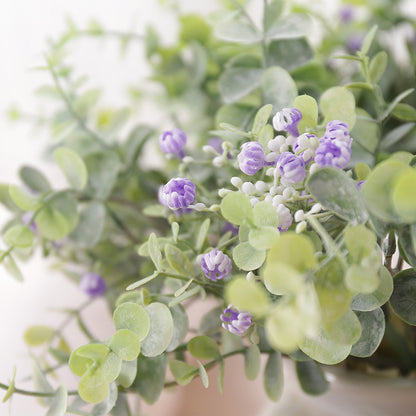 Silk Eucalyptus Decorative Stems – Botanical Faux Greenery