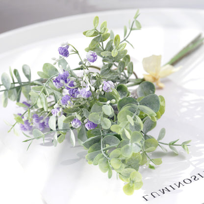Silk Eucalyptus Decorative Stems – Botanical Faux Greenery