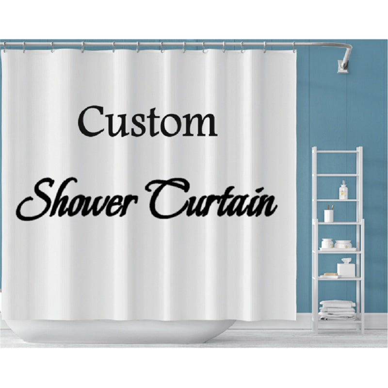 Eucalyptus Watercolor Botanical Shower Curtain