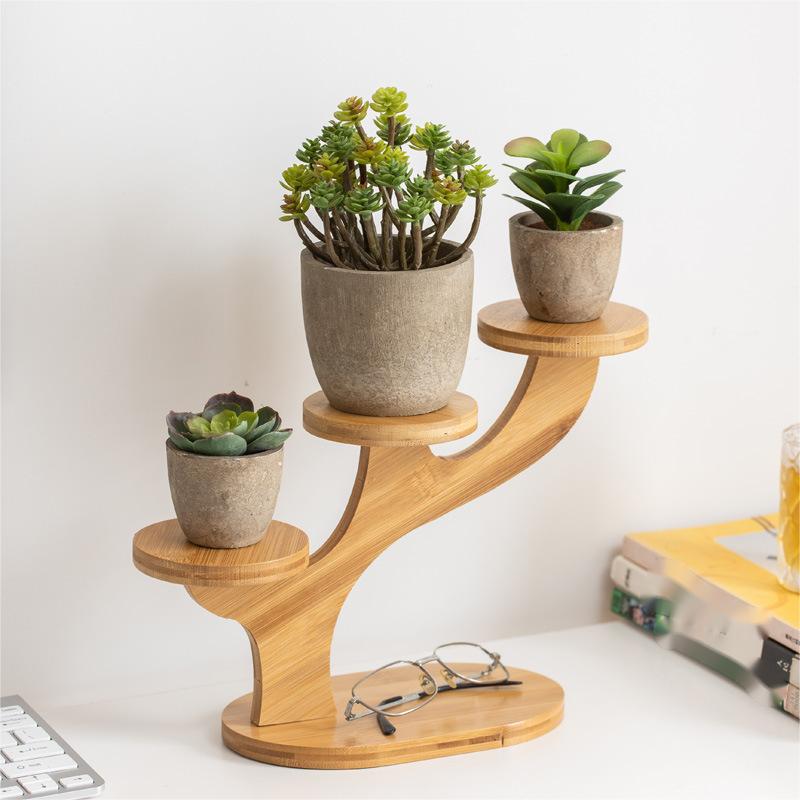 Mini Wooden Countertop Display Stand