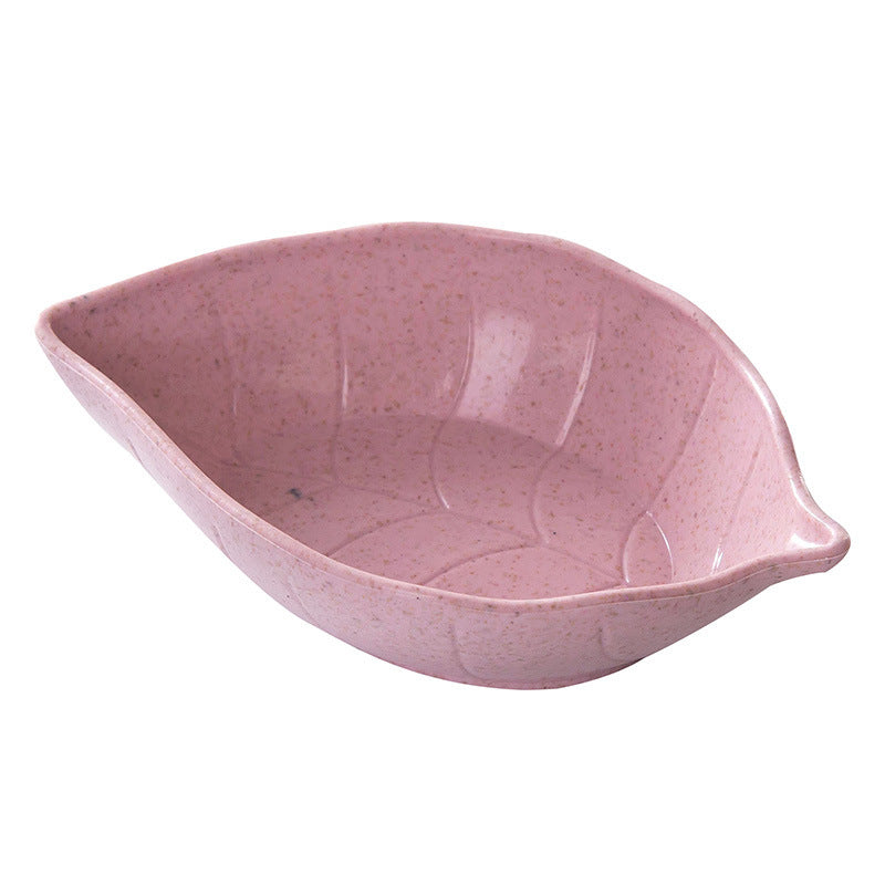Eco Leaf Rice Hull Dipping Bowls – Sustainable Sauce Dish Set (4-Pack)