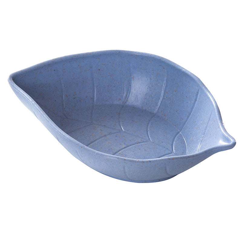 Eco Leaf Rice Hull Dipping Bowls – Sustainable Sauce Dish Set (4-Pack)