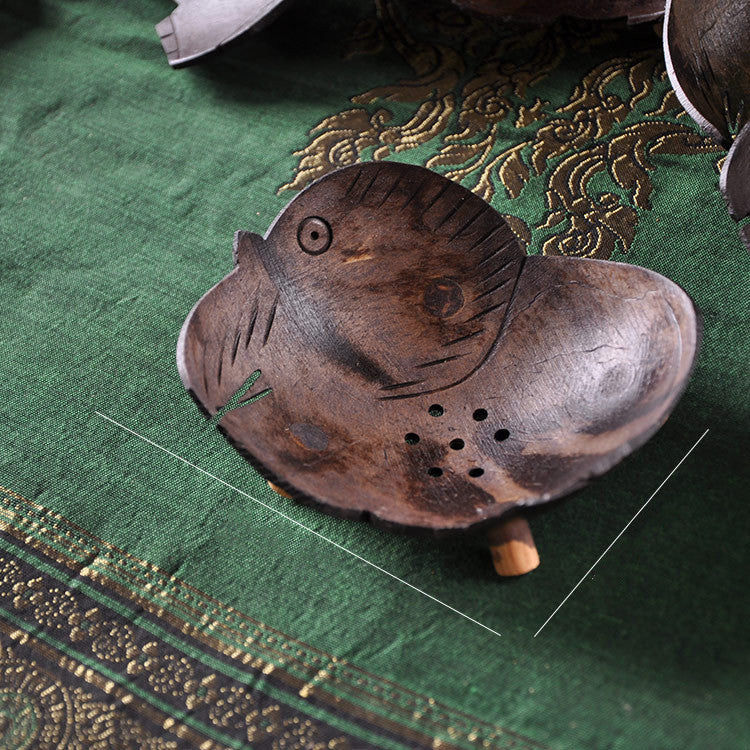 Handcrafted Coconut Shell Soap Dish – Natural Artisan Soap Holder