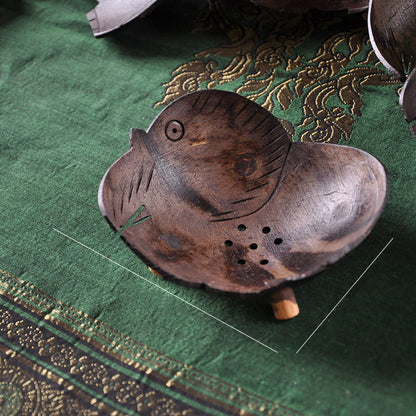 Handcrafted Coconut Shell Soap Dish – Natural Artisan Soap Holder