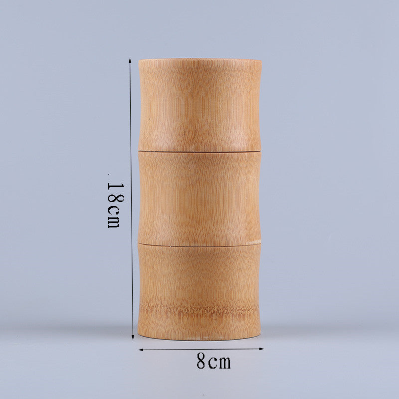 Sustainable Bamboo Tea Storage Pot