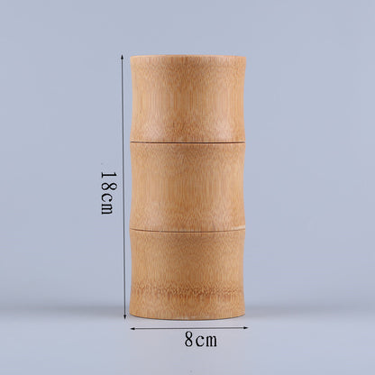 Sustainable Bamboo Tea Storage Pot