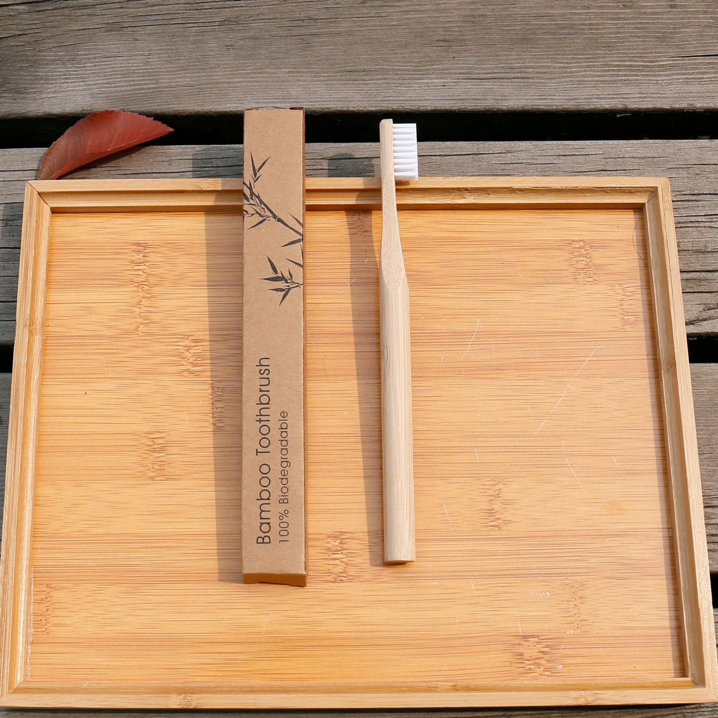 EcoPure Bamboo Charcoal Toothbrush – Sustainable Soft-Bristle Oral Care Brush