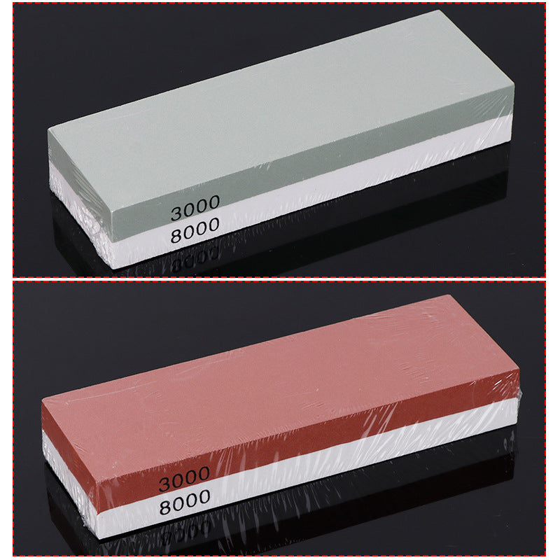 Professional Dual-Grit Whetstone Knife Sharpening Kit (3000/8000 Water Stone System)