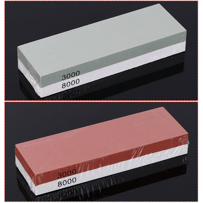 Professional Dual-Grit Whetstone Knife Sharpening Kit (3000/8000 Water Stone System)