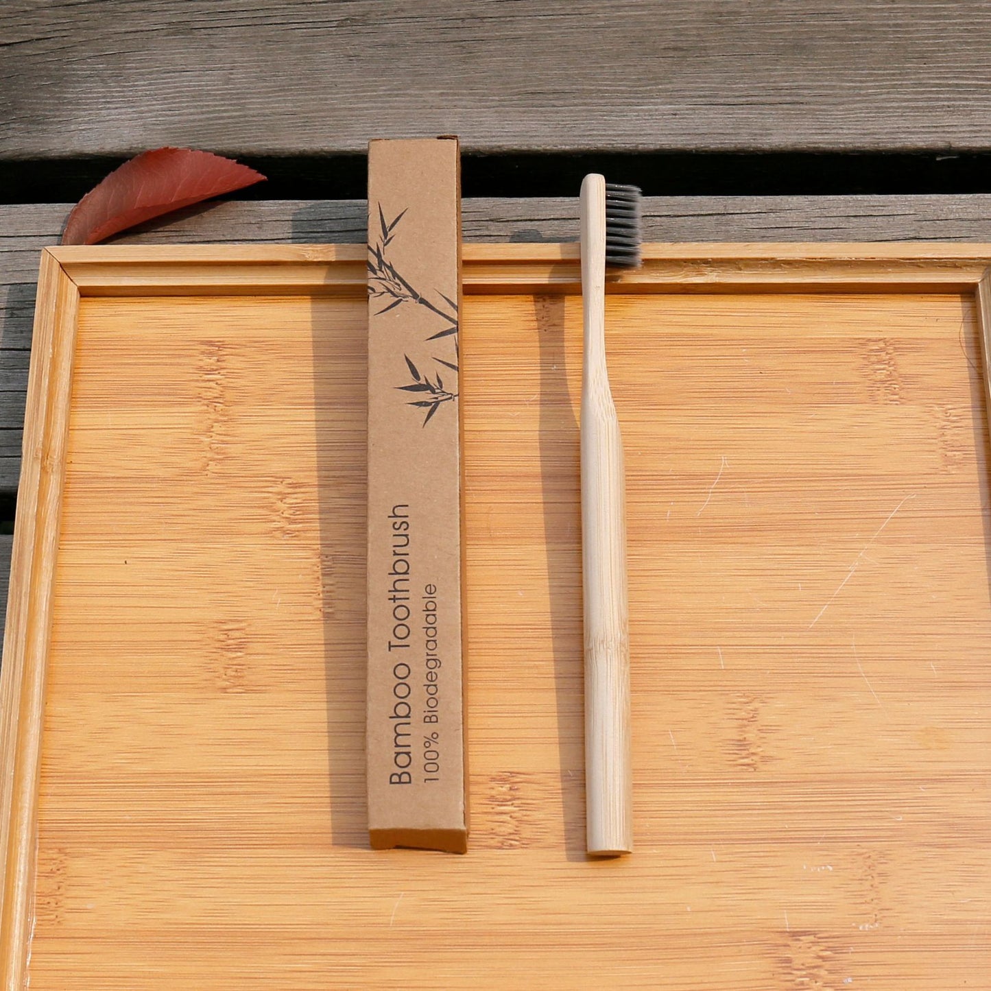 EcoPure Bamboo Charcoal Toothbrush – Sustainable Soft-Bristle Oral Care Brush
