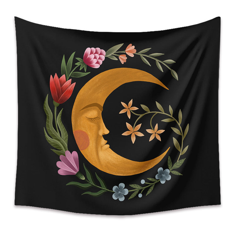 Bohemian Artistic Wall Tapestry – Nature & Mystical Wall Decor Collection