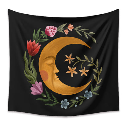 Bohemian Artistic Wall Tapestry – Nature & Mystical Wall Decor Collection