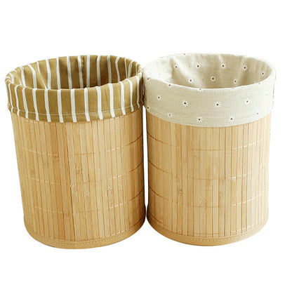 EcoFold Bamboo Collapsible Waste Bin