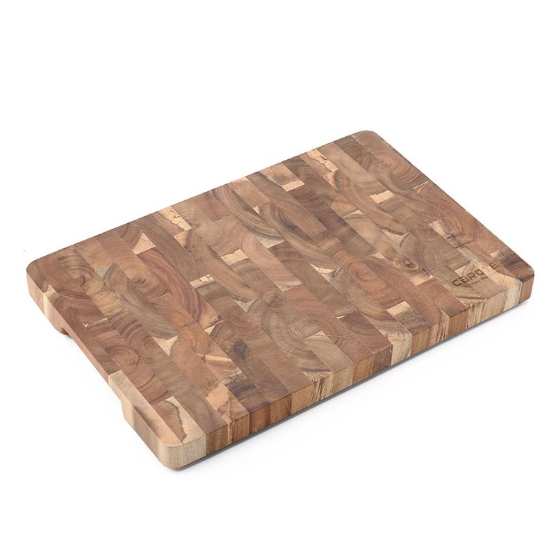 Acacia Wood Butcher Block Cutting Board – Premium Chopping & Serving Board