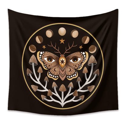 Bohemian Artistic Wall Tapestry – Nature & Mystical Wall Decor Collection