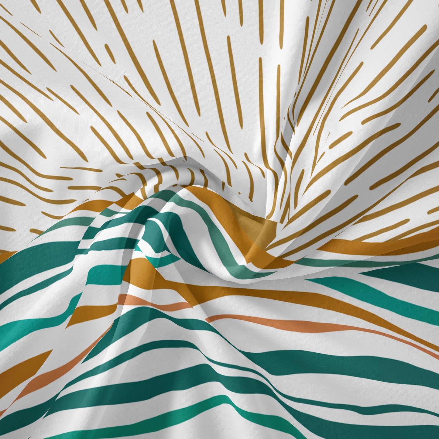Boho Sun Wave Wall Tapestry – Minimalist Aesthetic Room Decor