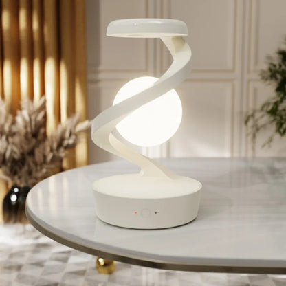 The Levitating Ball Lamp with Wireless Charger