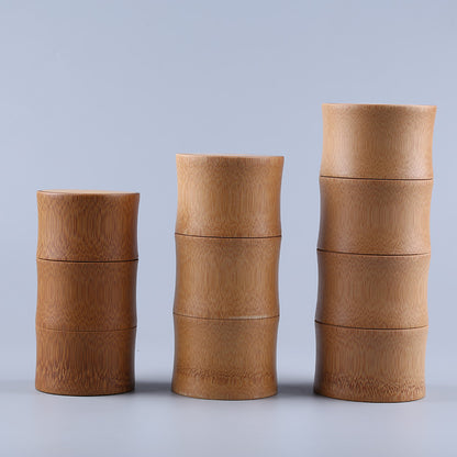 Sustainable Bamboo Tea Storage Pot