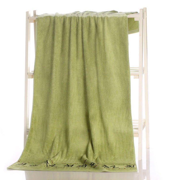EcoSoft Bamboo Charcoal Bath Towel – Ultra Absorbent Quick-Dry Spa Towel
