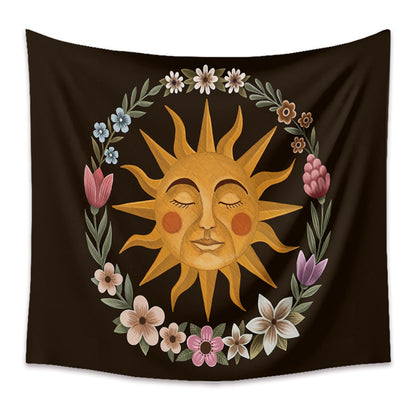 Bohemian Artistic Wall Tapestry – Nature & Mystical Wall Decor Collection