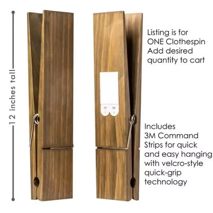 Holdera Giant Clothespin Holder