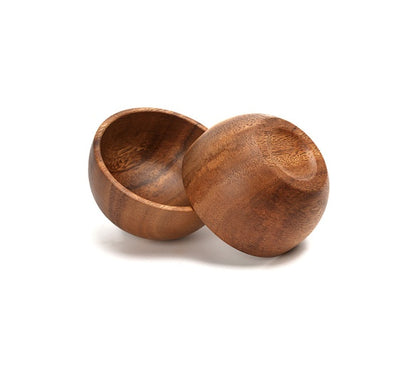 Handcrafted Acacia Wood Serving Bowl – Eco-Friendly Salad & Fruit Bowl