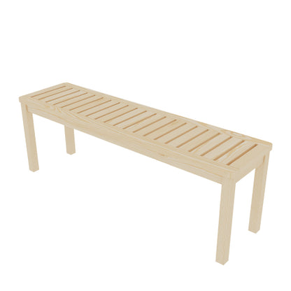 Nordic Pine Slat Bench
