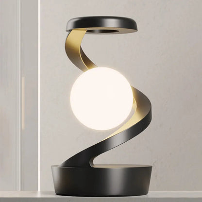 The Levitating Ball Lamp with Wireless Charger