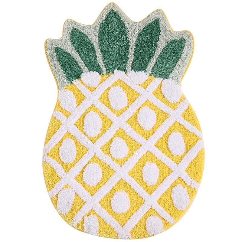 Pineapple floor mat