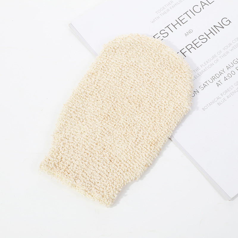 PureNature Eco Jute Exfoliating Bath Glove – Natural Body Scrub & Spa Shower Mitt
