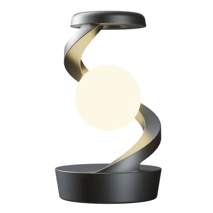 The Levitating Ball Lamp with Wireless Charger