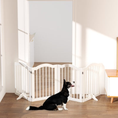 Freestanding Wooden Pet Gate