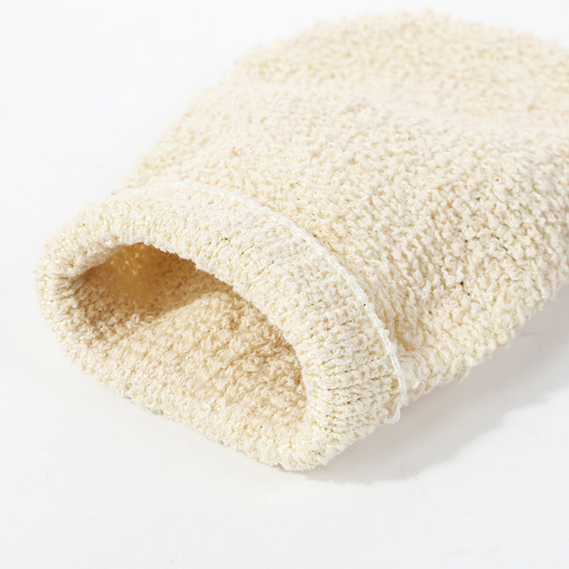 PureNature Eco Jute Exfoliating Bath Glove – Natural Body Scrub & Spa Shower Mitt