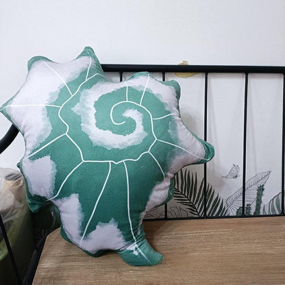 Tropical Leaf Shaped Cushion